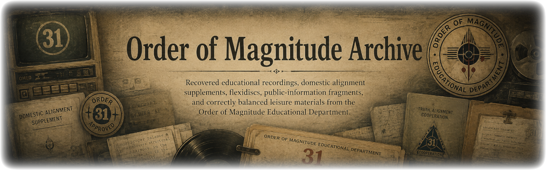 Order of Magnitude Archive